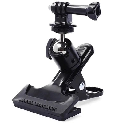 

Adjustable Ball head + Big mouth Super Clamp Crab Plier Clip ForCamcorder LCD Monitor LED light DSLR Camera