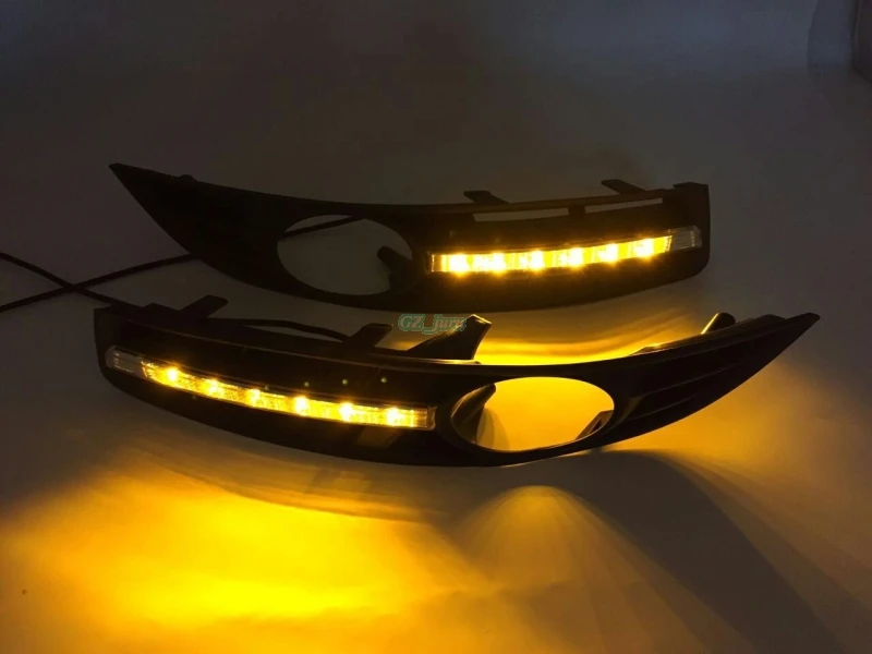 

Turn Signal and turn off style Relay 12V car LED DRL Daytime Running Lights for VW Magotan Volkswagen 2006 2007 2008 2009 2010