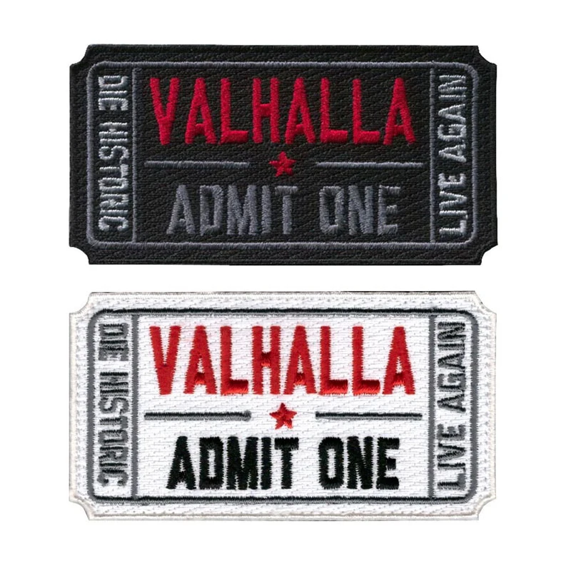 Вышитая нашивка из ПВХ VALHALLA advest патчи с нравственным черепом Mad Skull Max тактическая
