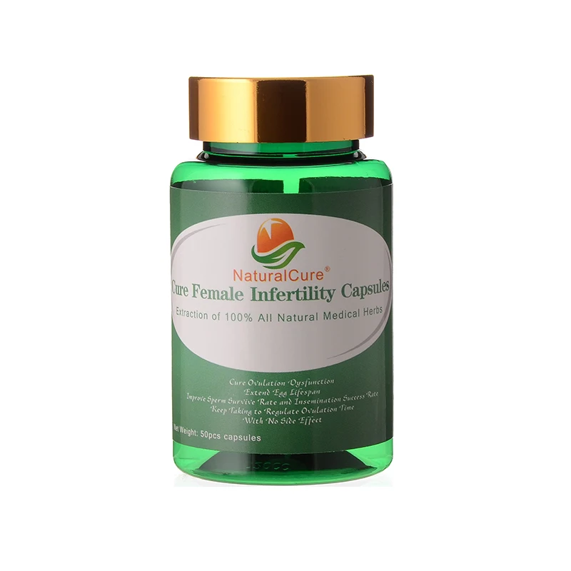NaturalCure лечение женского бесплодия капсулы, защита функций утроба, возврат юного возраста утробе, регулирование овуляции, 50 таблеток
