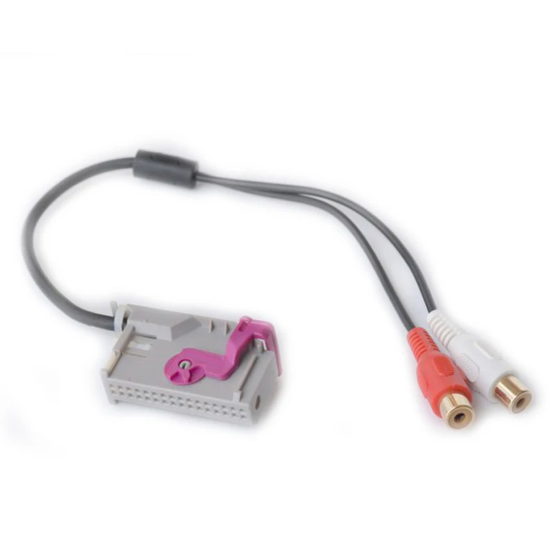 Biurlink автомобильный аудио Вход RNS E навигации RCA кабель комплект 32Pin разъем для Audi A3
