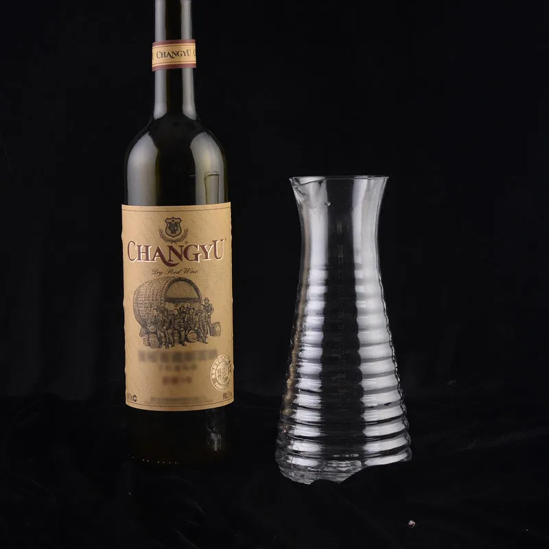 Прозрачный графин посуда для бара пластиковый кувшин красного вина аэратор сока