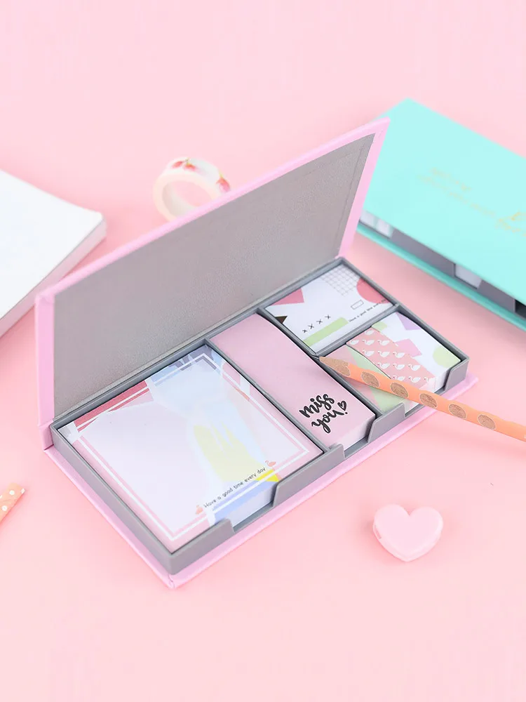 Kawaii канцелярские товары бумага для записей портативная записная книжка блокнот