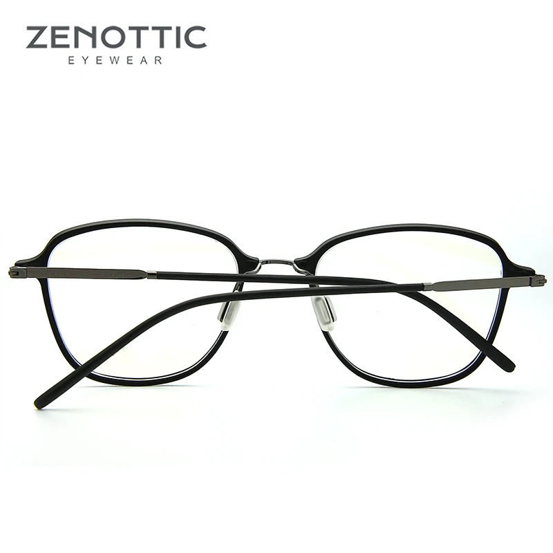 ZENOTTIC очки по рецепту для мужчин оправа анти синий луч оптические близорукость