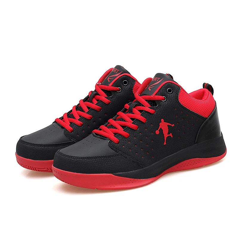 Red Jordan Мужские баскетбольные кроссовки, пара дышащих кроссовок в стиле ретро, женские Аутентичные кроссовки zapatillas hombre Deportiva Jordan, обувь ForMotion - Цвет: Red Jordan