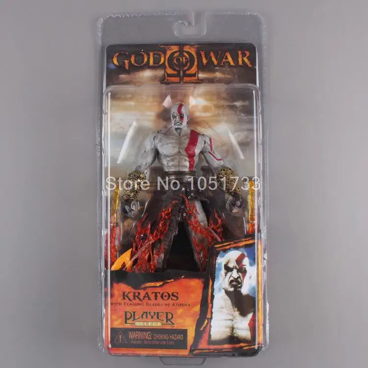 NECA God of War Кратос в Арес Броня лезвия ПВХ фигурка игрушки " 18 см Высокое качество