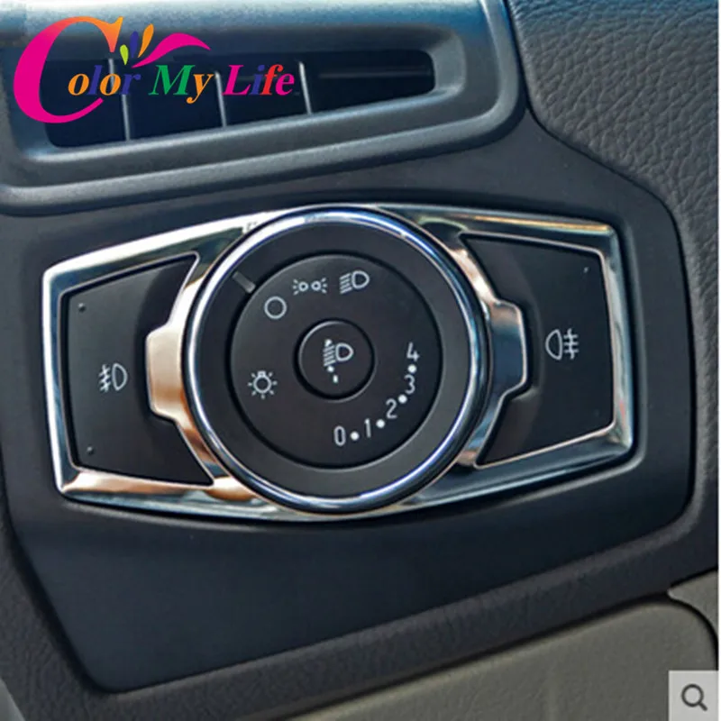 Декоративные блестки для переключателя автомобильной фары Ford Focus 3 4 MK4 2014 2015 2016