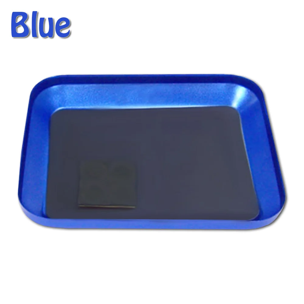 Лоток для винтов из алюминиевого сплава yah 1/10 Racing с магнитом 12 см X 10 1 5 1:10 RC