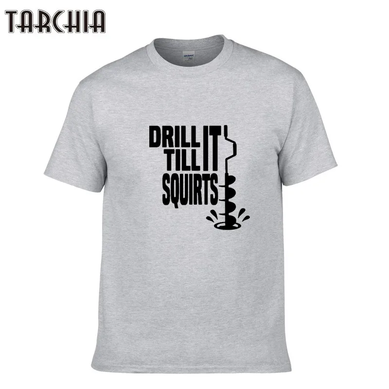 Мужская футболка с коротким рукавом TARCHIA Повседневная в стиле хип-хоп круглым