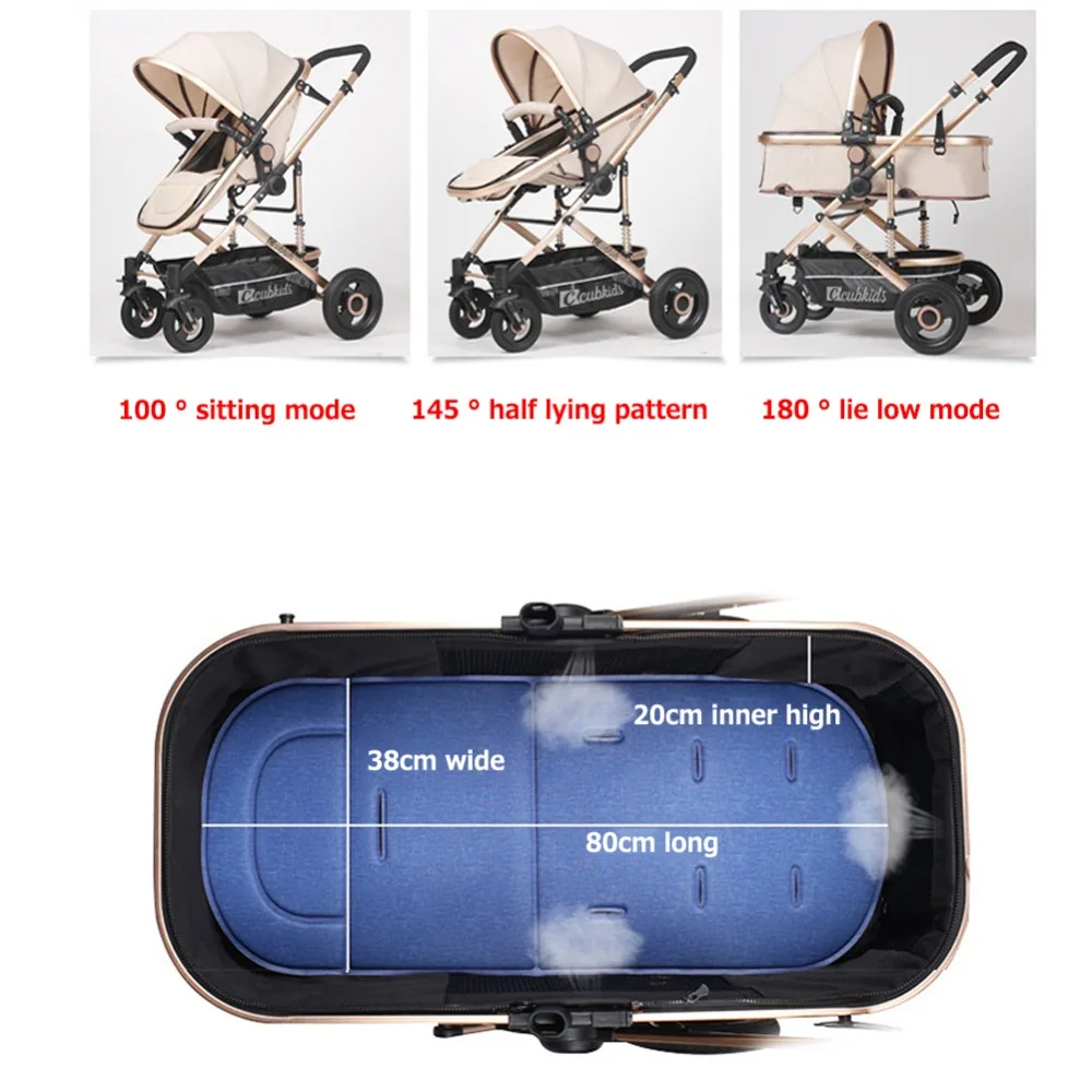 Kidlove, легкая, 2 в 1, складная, Antishake, для детей, портативная, лежа, сидя, детская коляска для улицы, путешествия, весь год использования