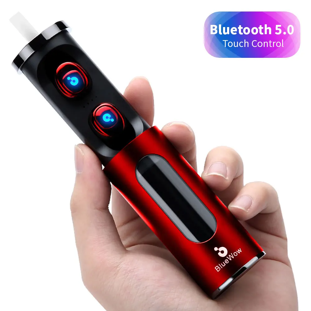 Bluetooth 5,0 настоящие беспроводные Bluetooth наушники Hi-Fi стерео мини Спортивные Беспроводные наушники с шумоподавлением Bluetooth гарнитуры