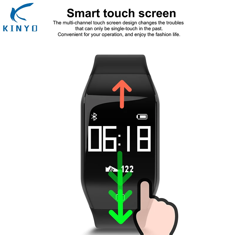 YD818 GPS часы мужские Bluetooth фитнес-трекер Водонепроницаемый умный Браслет