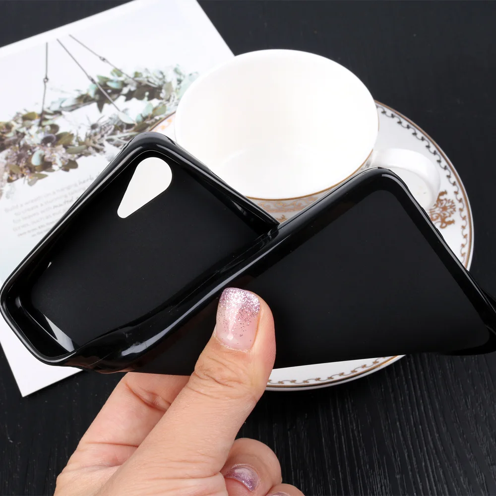 For Lenovo ZUK Z2 Case 5.0'' Black Soft TPU Silicone Phone for Cover Capa Back Shell Accessories |