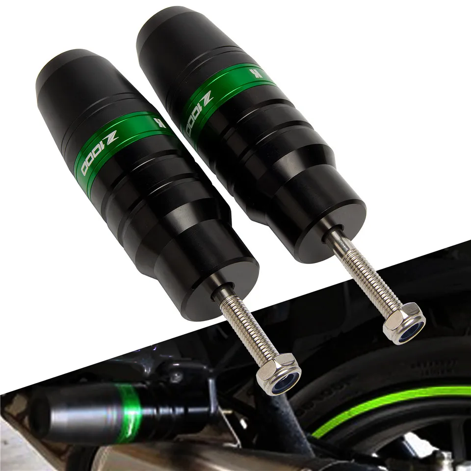 Для Kawasaki Z1000 Z1000SX Z 1000 SX 2013 аварии мотоцикла колодки выхлопных газов Ползунки Крушение протектор