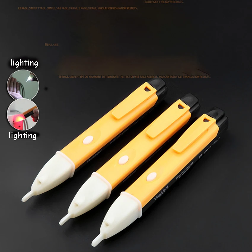 1 шт. Бесконтактный Напряжение метр Многофункциональный Индуктивный Тесты ручка