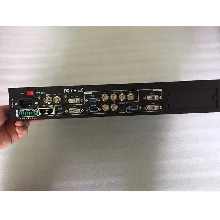 Светодиодный дисплей видео процессор VDWALL LVP605S Hdmi Композитный Usb DVI SDI vga вход Dvi Vga