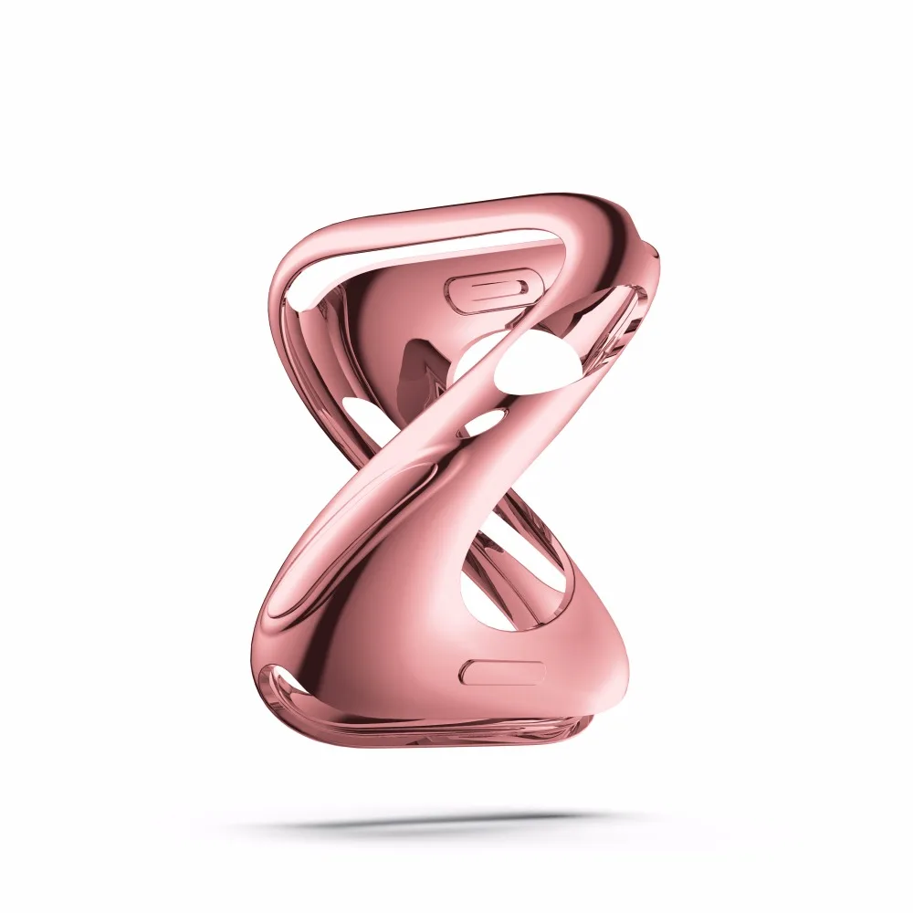 Чехол для часов из ТПУ для Apple Watch Series 4, 5, 40 мм, 44 мм, защитный чехол для iWatch 5, 4, 3, 2, 1, 38 мм, 42 мм, аксессуары для часов