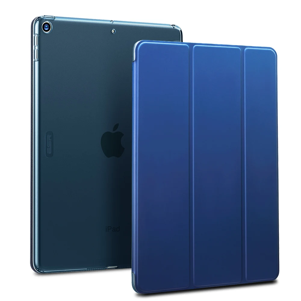 ESR чехол для iPad mini 5 Air 3 Air3 ультра тонкий кожаный резиновый, мягкий, из ТПУ чехол на магните для iPad 7 7th Gen 10,2 синий