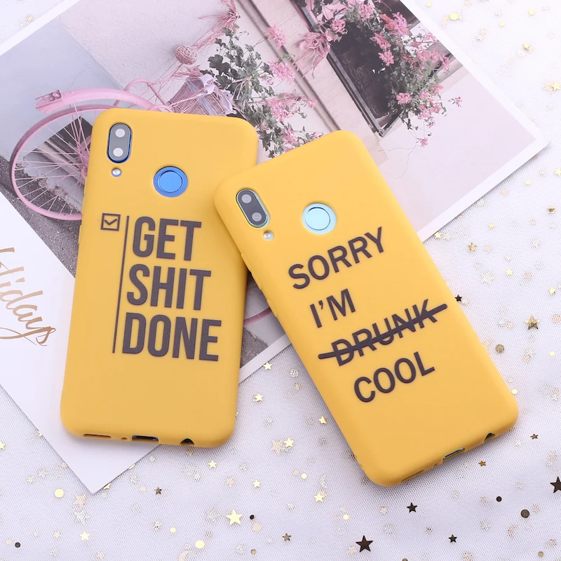 Силиконовый чехол для телефона Xiaomi Mi Redmi Note 5 6 7 8 9 10 lite Pro Plus Just Do Nothing Fundas|Бамперы| |