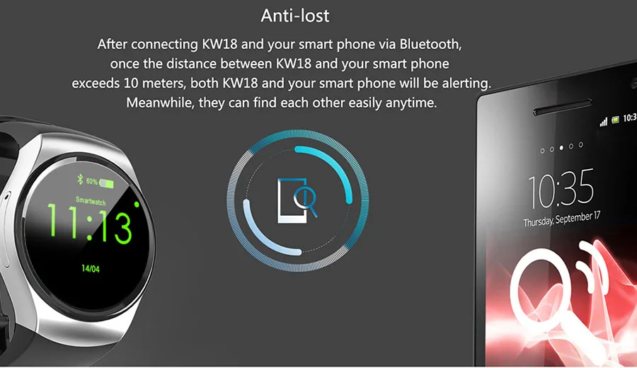KW18 Смарт-часы для мужчин Bluetooth рекордер вызовов Smartwatch для женщин полный экран монитор сердечного ритма трекер сна поддержка SIM TF карта