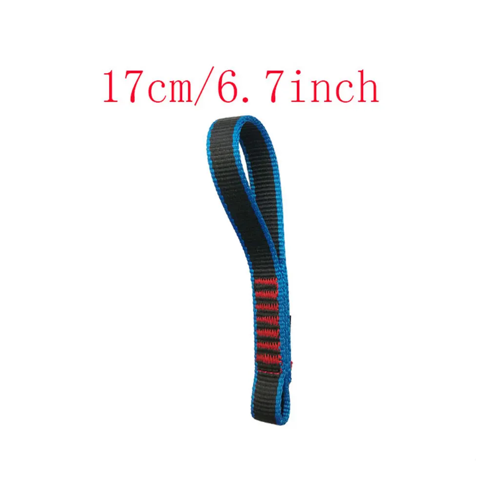 17cm 6.7inch 22KN скалолазание обручение Quickdraw Сменные струны слинг фиксаторы Quick Draw Замена - Цвет: 17cm 6.7inch