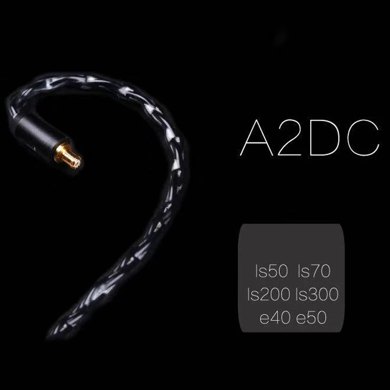 3 5 мм 8 Core DIY A2DC кабель для ATH E40 LS70 LS50 LS200IS E70 CKR100 CKS100is наушники серебряное покрытие