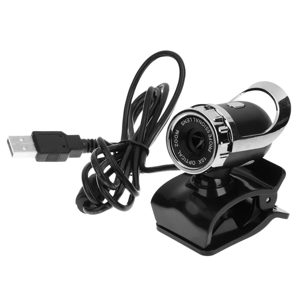 Веб-камера USB 12 мегапиксельная камера высокой четкости веб-камера 360 градусов микрофон клип-на для Skype компьютера