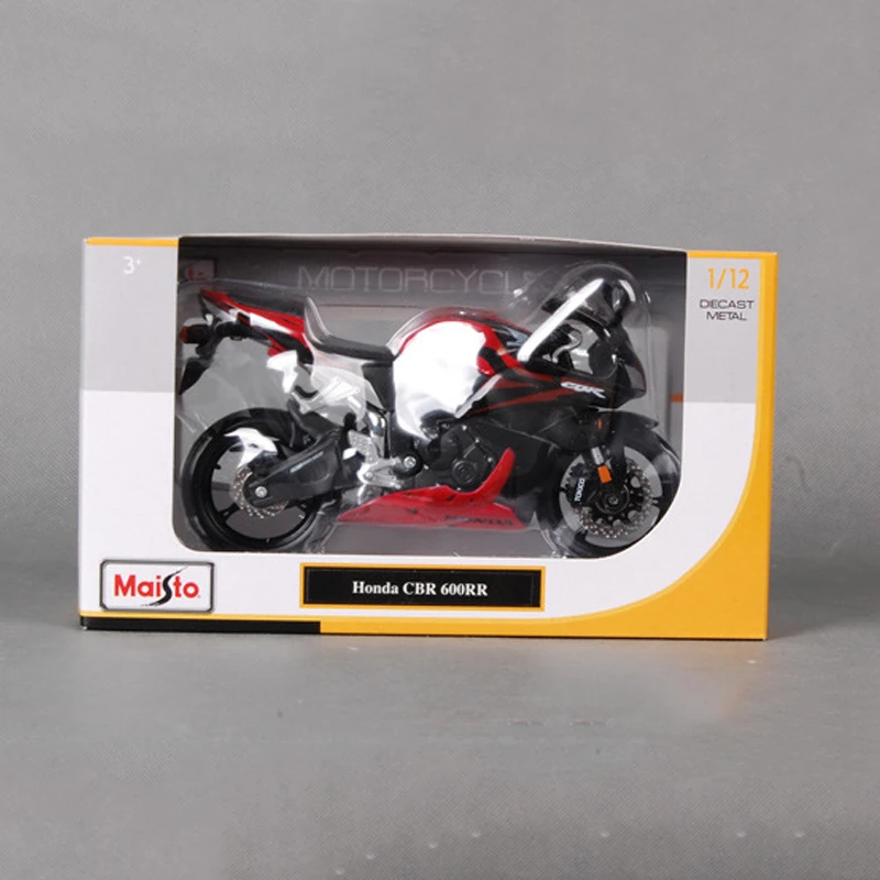 Maisto 1:12 мотоцикл игрушка автомобиль CBR 600RR Коллекционная модель детские игрушки