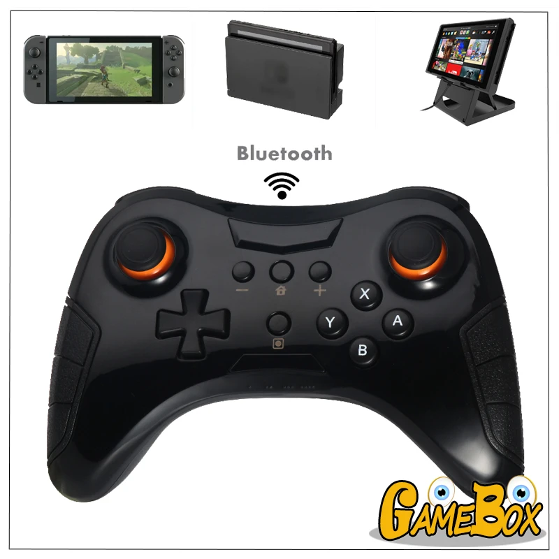 Беспроводной Bluetooth джойстик для NS Switch Pro соматосенсорный переключатель