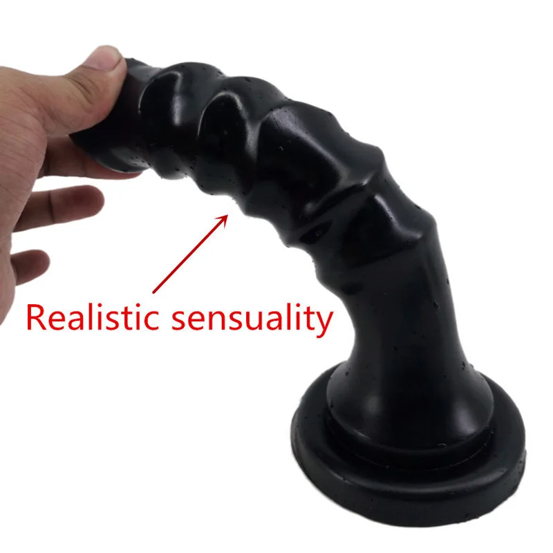 Big Dildo Anal Plugs Simulation Soft Silicone Penis Anus Butt Plug anal Beads Fetish Chastity Adult Games Sex Toys For women |