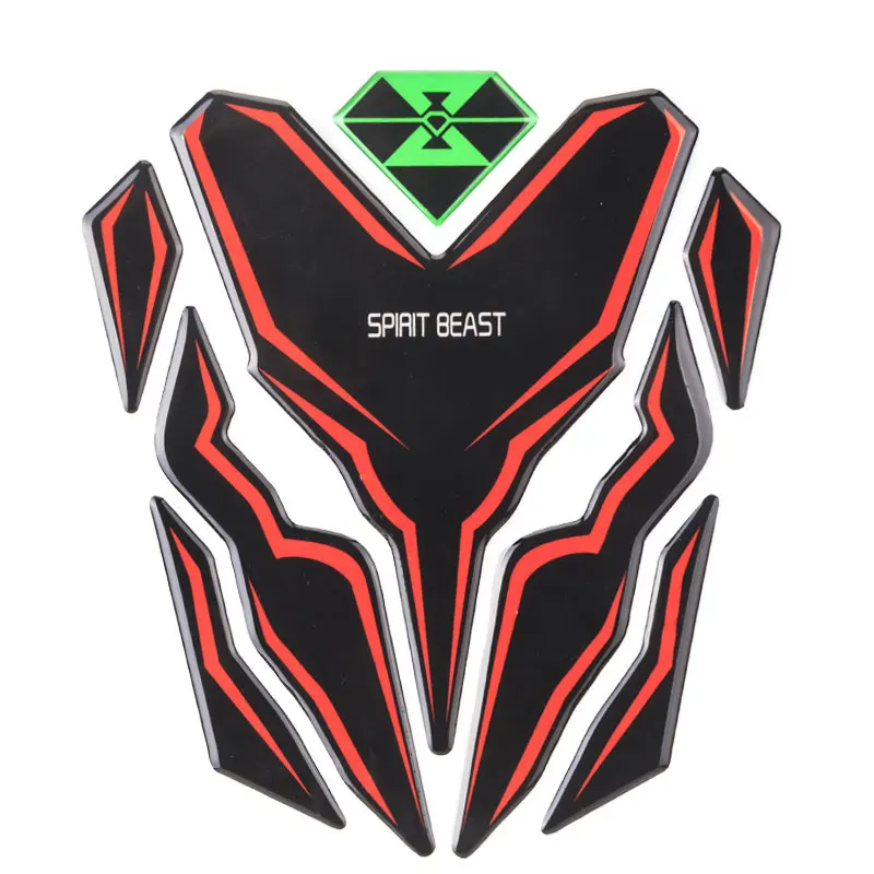 10 SPIRIT BEAST мотоциклетные наклейки танкеры модифицированные аксессуары декоративные наклейки Водонепроницаемые Светоотражающие защитные накладки для топливного бака - Цвет: 10
