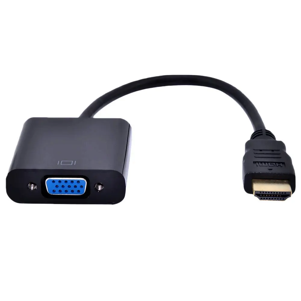 LNYUELEC- laptop to projector hdmi vga cable converter adapter video convertor hdmi-vga male female | Электроника