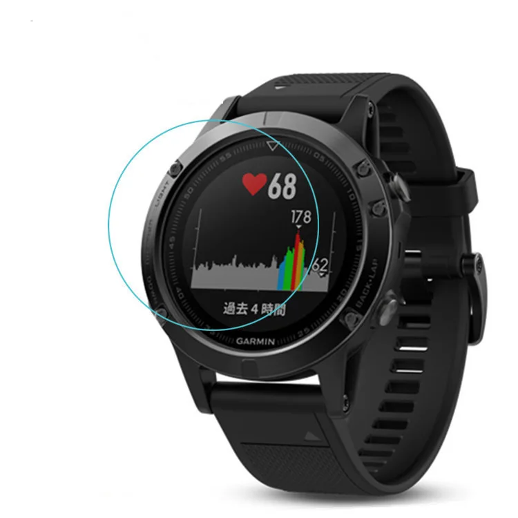 Закаленное стекло для часов Garmin Fenix 5 5S 2 шт. защитная пленка экрана|Защитные