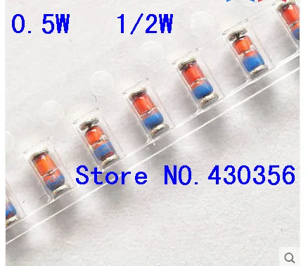 Бесплатная доставка 200 шт. ZMM18V LL34 18V 0,5 W 18V 1/2W Диод Зенера
