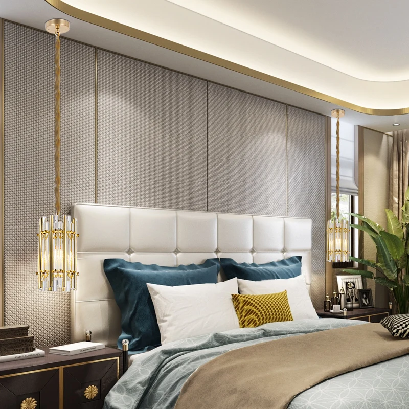 Современная светодиодная Люстра для гостиной спальни прикроватная Модная