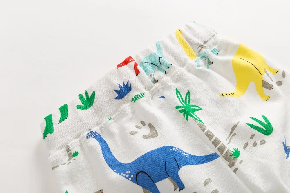 Женя 2018 новый на осень зиму детские штаны с рисунком динозавра для маленьких