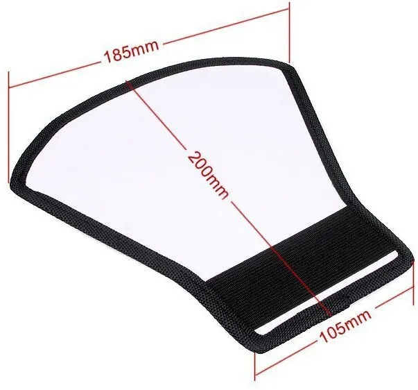 Новинка Рассеиватель Вспышки Speedlite софтбокс серебристый/белый отражатель для