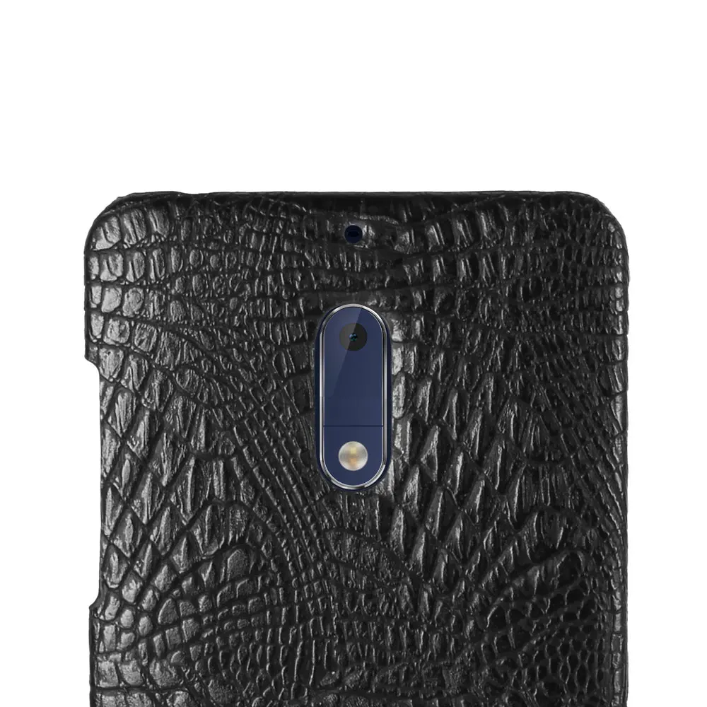 Чехол для Nokia 5 TA-1008 TA-1030 из крокодиловой кожи Жесткий задней панели чехлы Nokia5 2 &quot