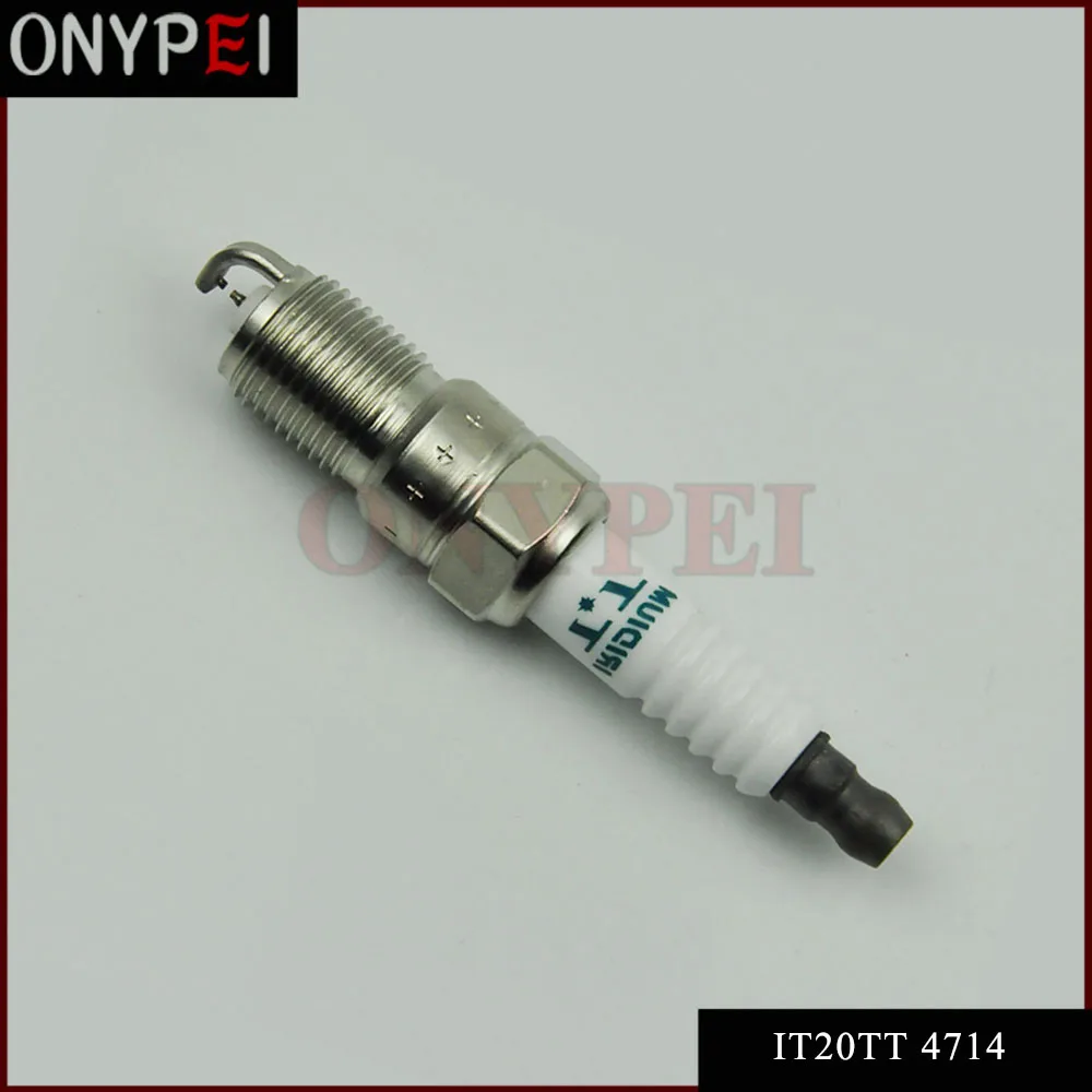 4 шт./лот двойная иридиевая Свеча зажигания TT IT20TT 4714 для Ford Cadillac Chevy Mazda Mercury