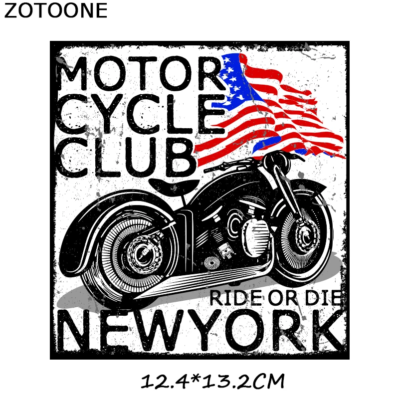 Термоклейкие нашивки ZOTOONE в стиле панк для одежды аппликация футболок своими