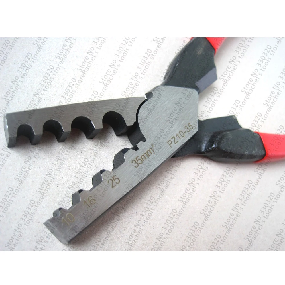 Обжимные плоскогубцы в немецком стиле для проводов 10-35 мм2 обжимные инструменты