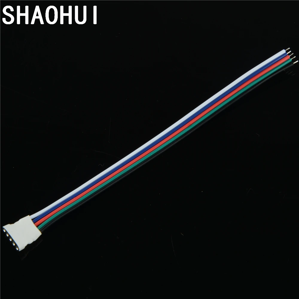 5 шт./лот 5pin женский тип светодиодная лента соединительный провод кабель для RGBW