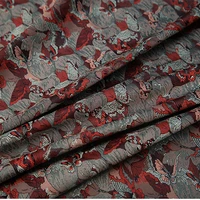 90x100cm yard dyed jacquard tapestry satin 3d jacquard brocade fabric for dress cushion cover curtain table patchwork by meter