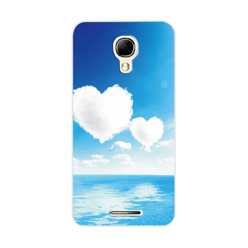 W67 Милый модный чехол для телефона для Alcatel One Touch Pixi 4 3g 5010D Love Heart задняя крышка для Alcatel Pixi4 5010 чехол-бампер - Цвет: W67