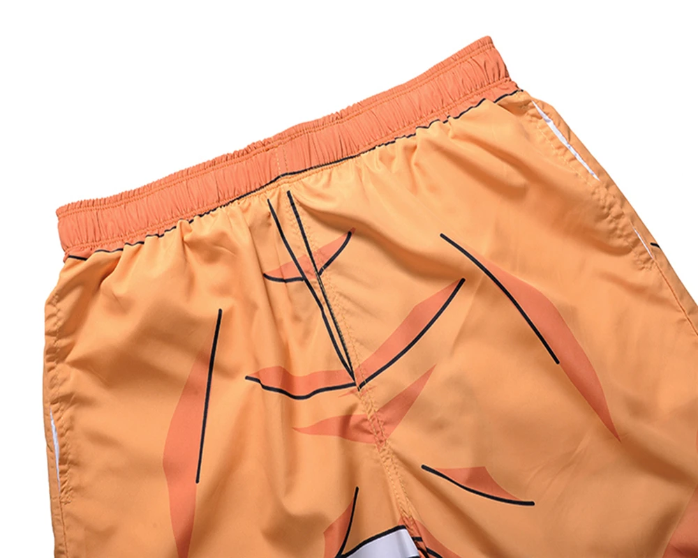 Новые летние пляжные штаны удзумаки Наруто Аниме плавки с 3D принтом мужской