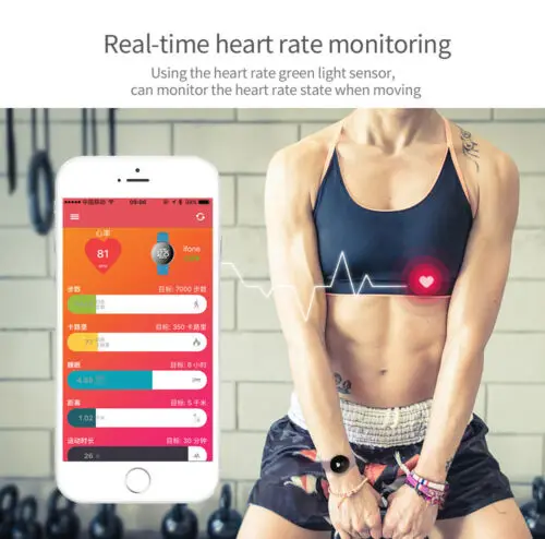 Новые женские Смарт-часы с Bluetooth фитнес-трекер часы кровяным давлением