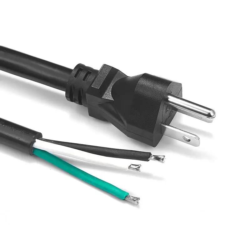 Светодиодный кабель питания 1 5 м 14AWG сменный косичка US NEMA 15P шнур для