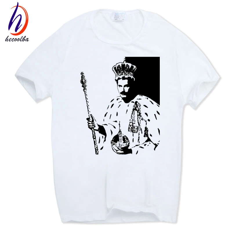 Футболка с круглым вырезом коротким рукавом и принтом HCP627|t shirt|queen t shirtfreddy mercury