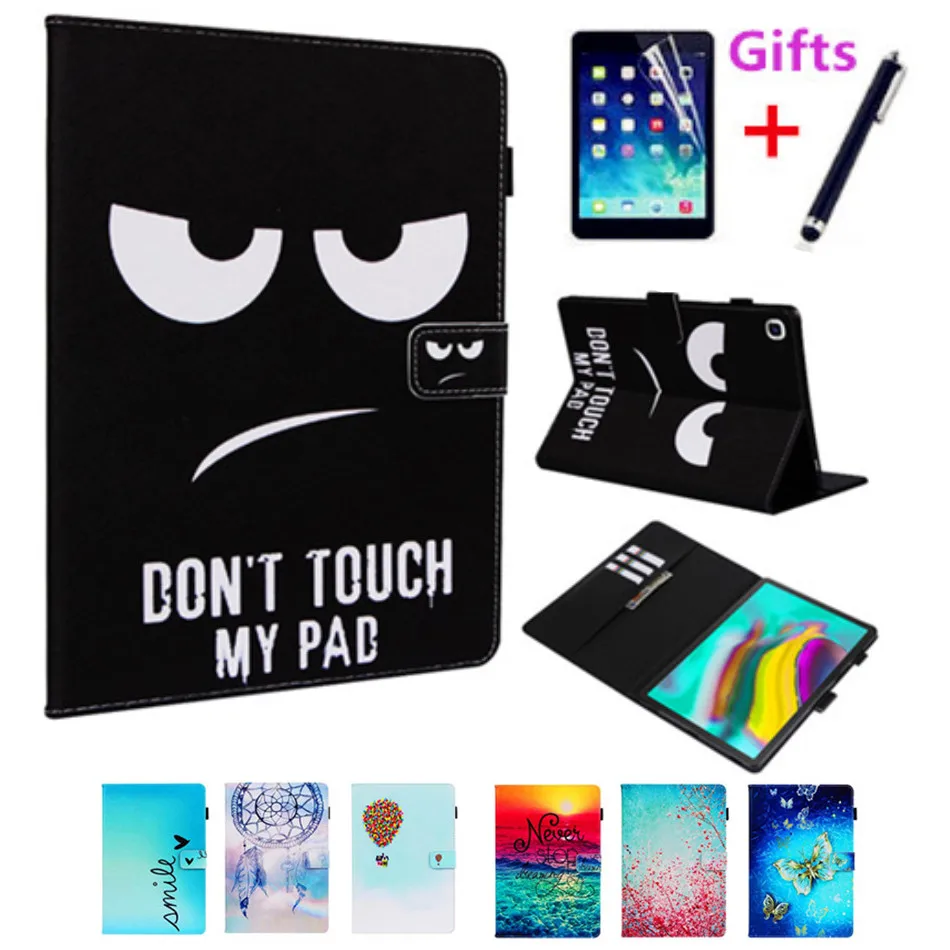 Чехол для samsung galaxy tab S5e 10 5 2019 SM T720 T725 умный чехол планшета с мультипликационным