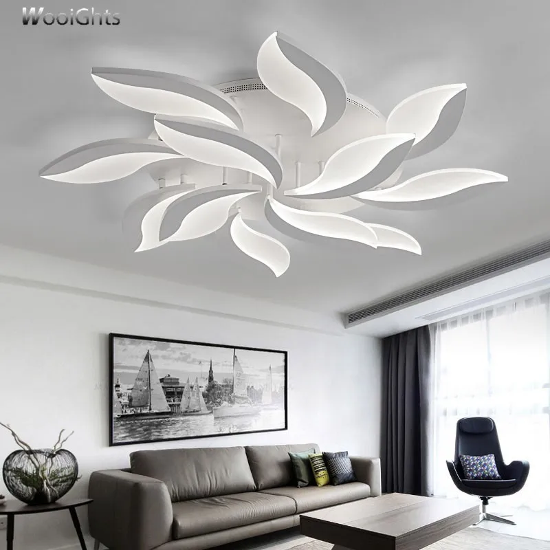 Wooights Chandelier lights for living room Bedroom Study Room home Dec Acrylic Ceiling Lamp Fixture | Освещение